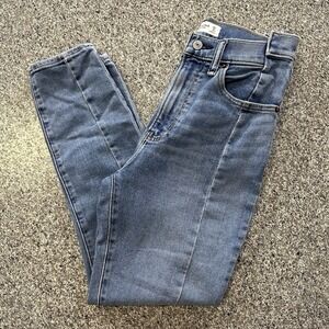 Abercrombie Fitch Jeans Womens 0 XS 25x24 The Super Skinny Ankle High Rise